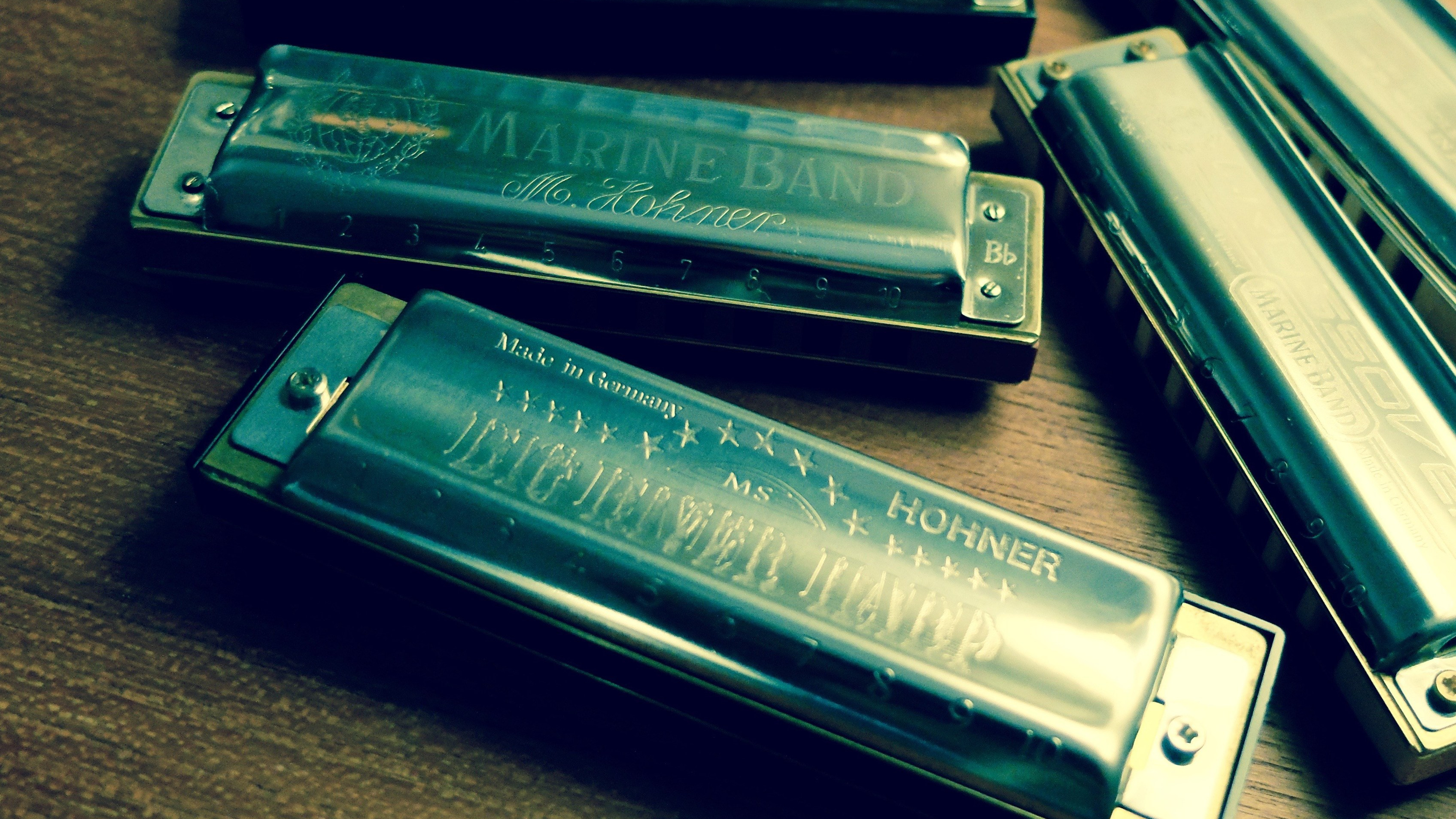 CONJURER Blues Mundharmonika F# Dur – 10-Loch, Für Anfänger & Kinder, Phosphorbronze-Stimmzungen, Inkl. Etui
